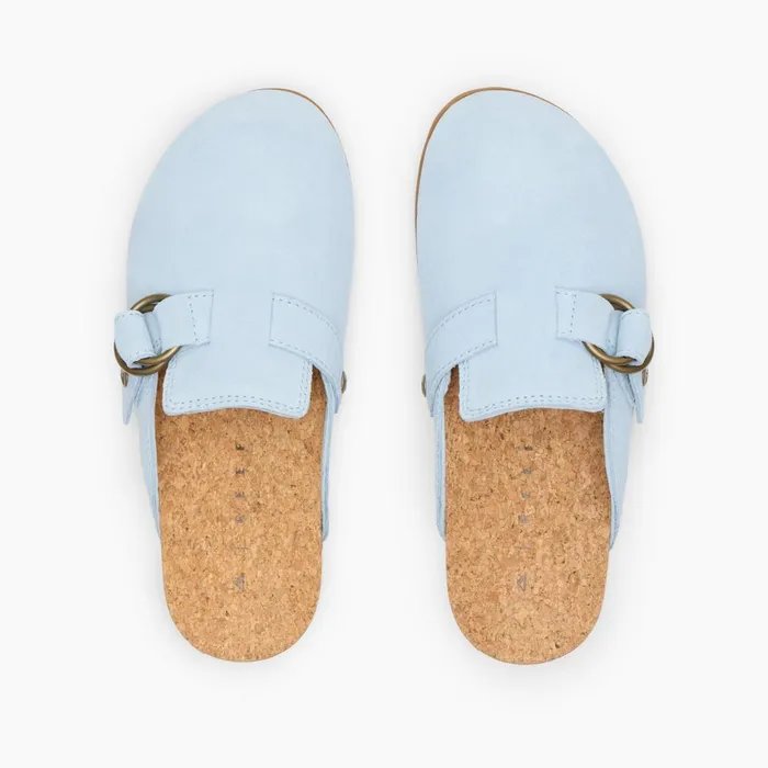 Reef Clogs Women Vista Serenity Dusty Blue Suede Reef Clogs Women Vista Serenity Dusty Blue Suede