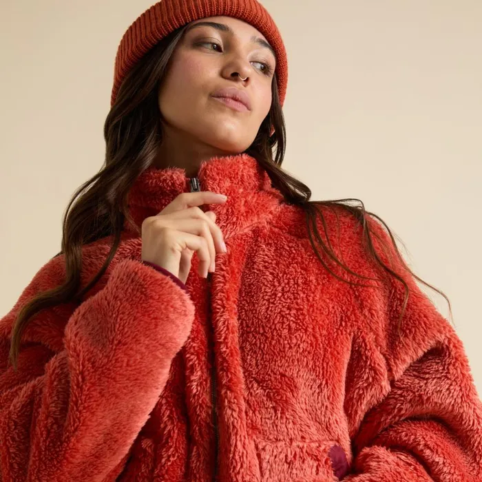 Reef Hoodies Sweaters and Jackets Women Pilot Sherpa Jacket Chili