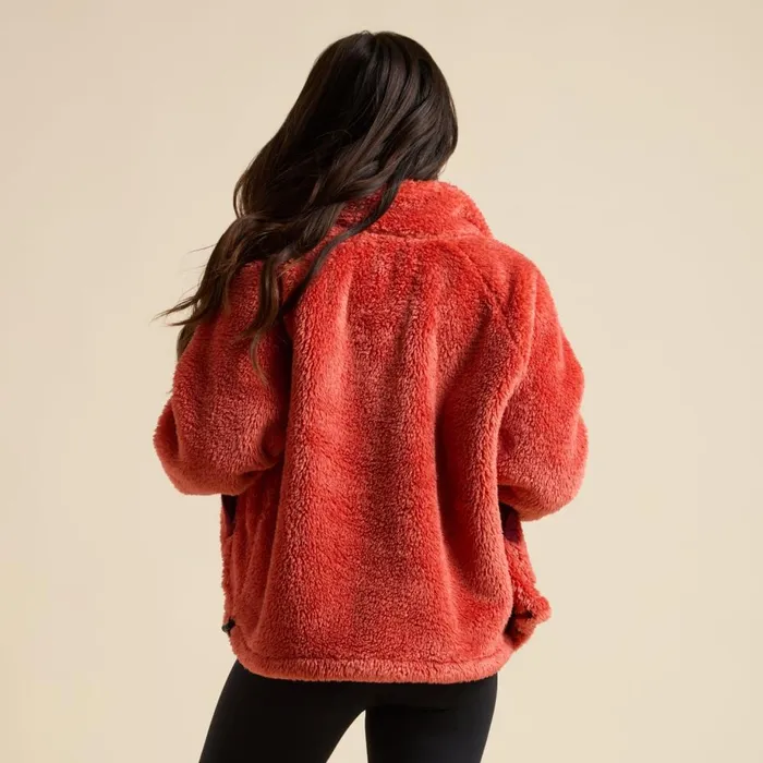 Reef Hoodies Sweaters and Jackets Women Pilot Sherpa Jacket Chili