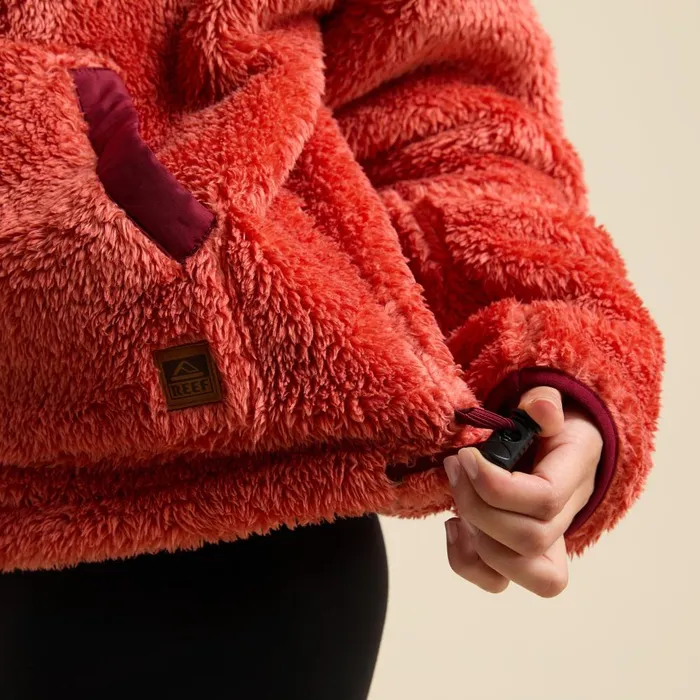 Reef Hoodies Sweaters and Jackets Women Pilot Sherpa Jacket Chili