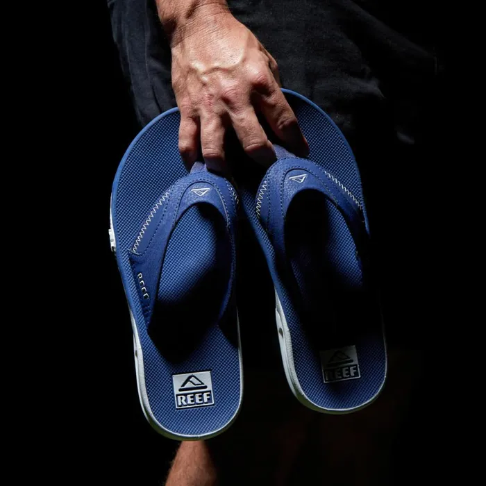 Reef Sandals Men Fanning Pregame Navywhite