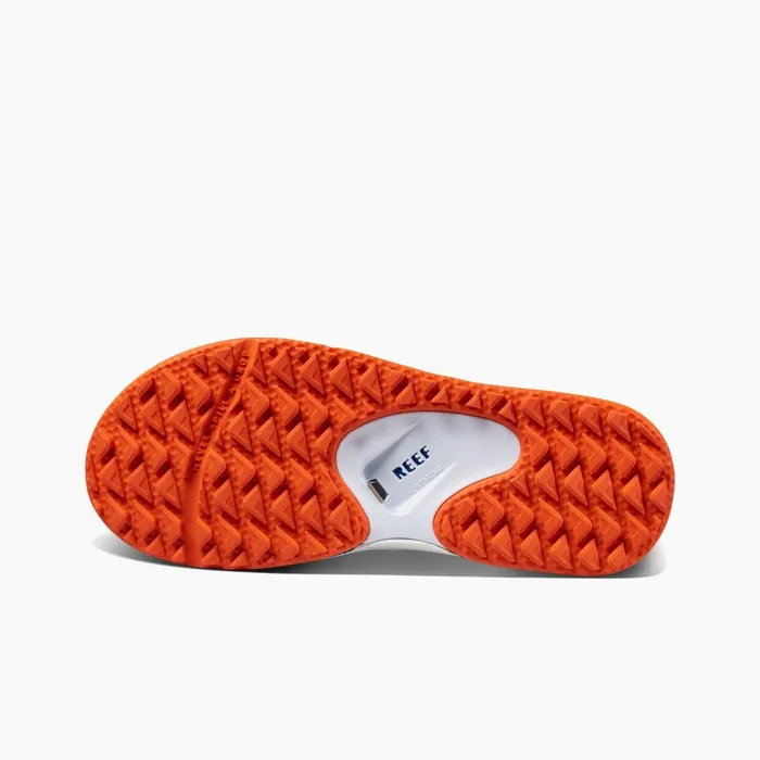 Reef Sandals Men Fanning Pregame Orangeblue Reef Sandals Men Fanning Pregame Orangeblue