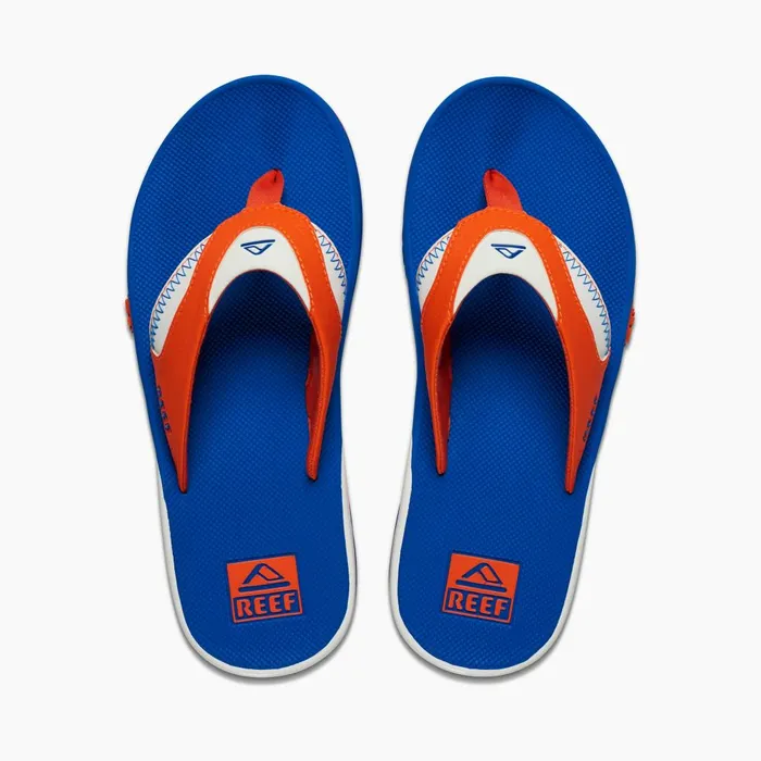 Reef Sandals Men Fanning Pregame Orangeblue Reef Sandals Men Fanning Pregame Orangeblue