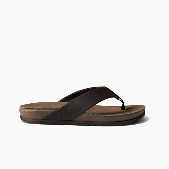 Reef Sandals Men Ojai Brown Leather