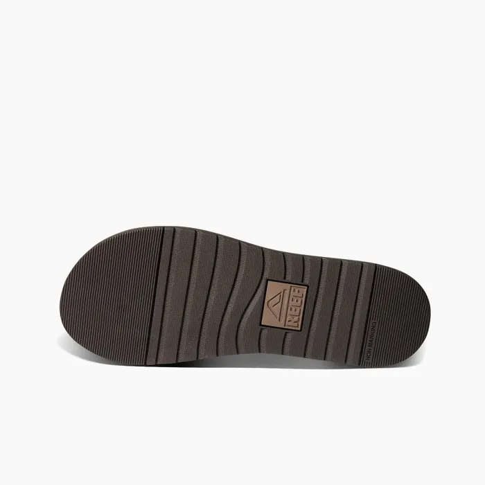 Reef Sandals Men Ojai Brown Leather Reef Sandals Men Ojai Brown Leather