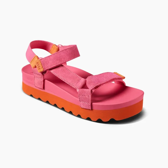 Reef Sandals Women Cushion Rem Hi Orange Crush