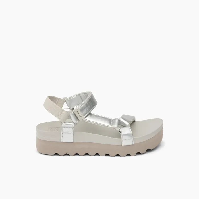 Reef Sandals Women Cushion Rem Hi Silver