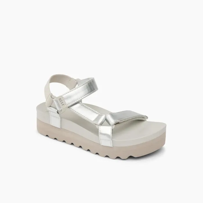 Reef Sandals Women Cushion Rem Hi Silver