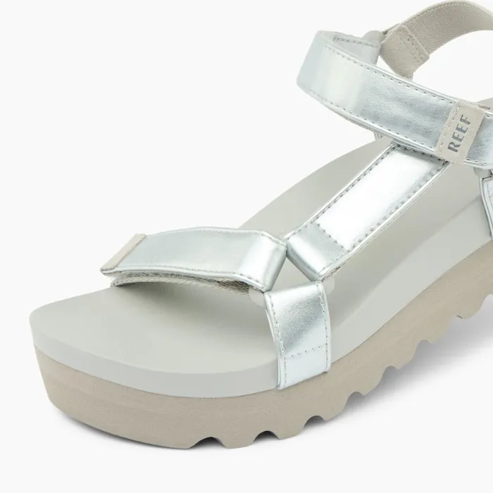 Reef Sandals Women Cushion Rem Hi Silver