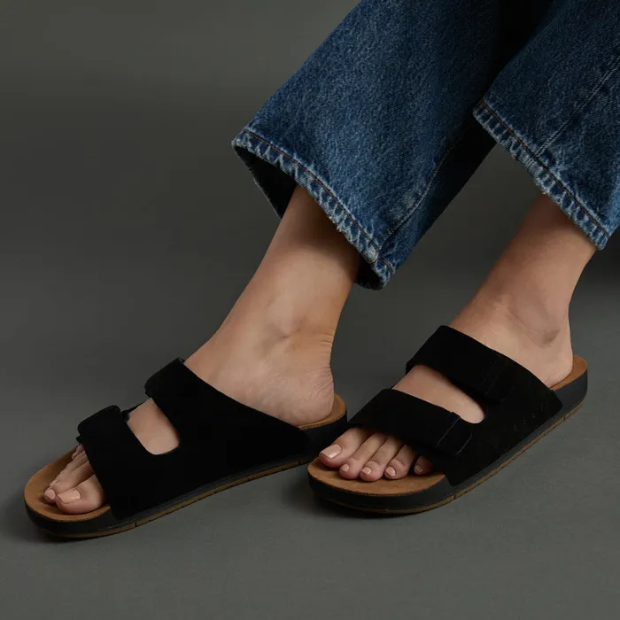 Reef Sandals Women Ojai Two Bar Blacktan Reef Sandals Women Ojai Two Bar Blacktan