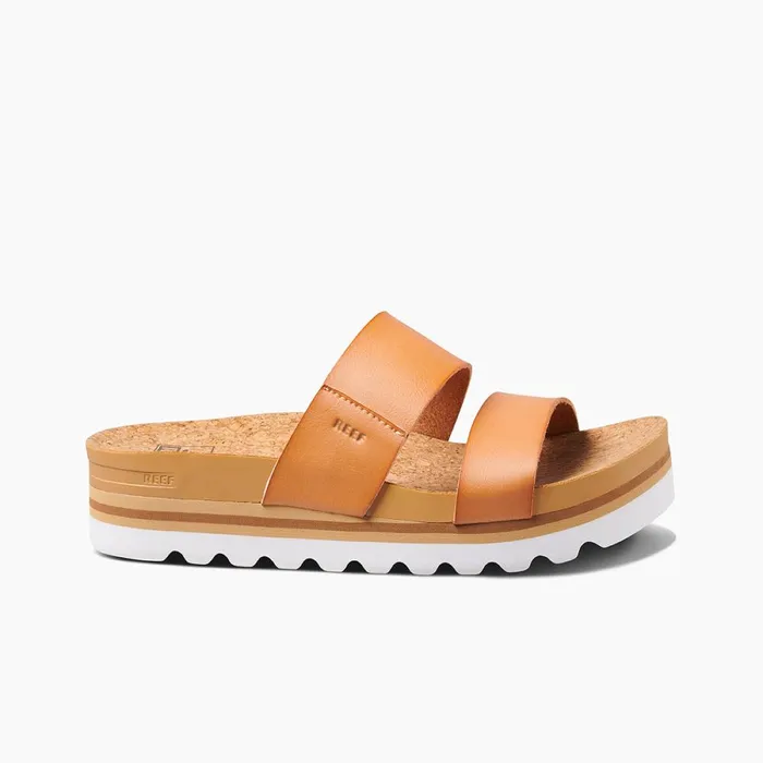 Reef Slides Women Cushion Vista Hi Natural
