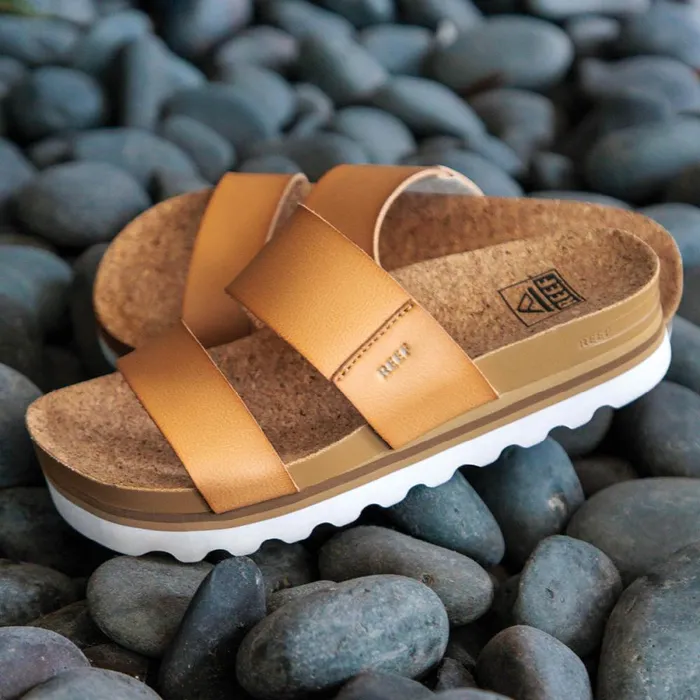 Reef Slides Women Cushion Vista Hi Natural