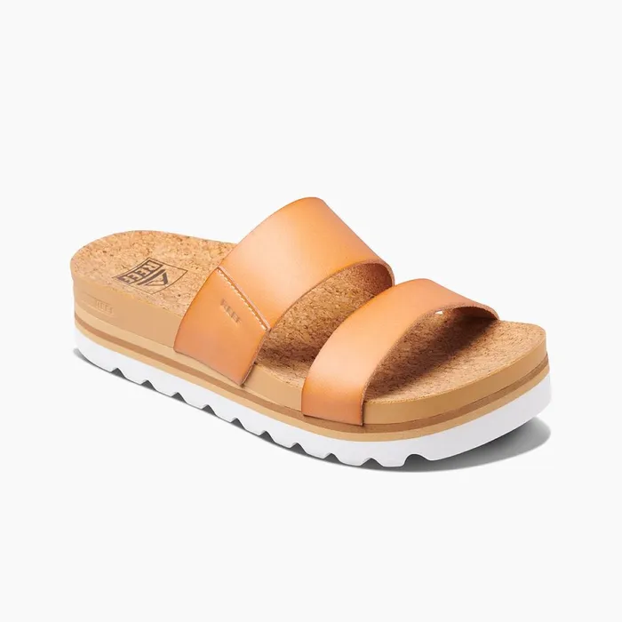 Reef Slides Women Cushion Vista Hi Natural