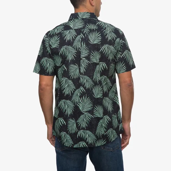 Reef TShirts and Shirts Men Culber Short Sleeve Shirt Caviar