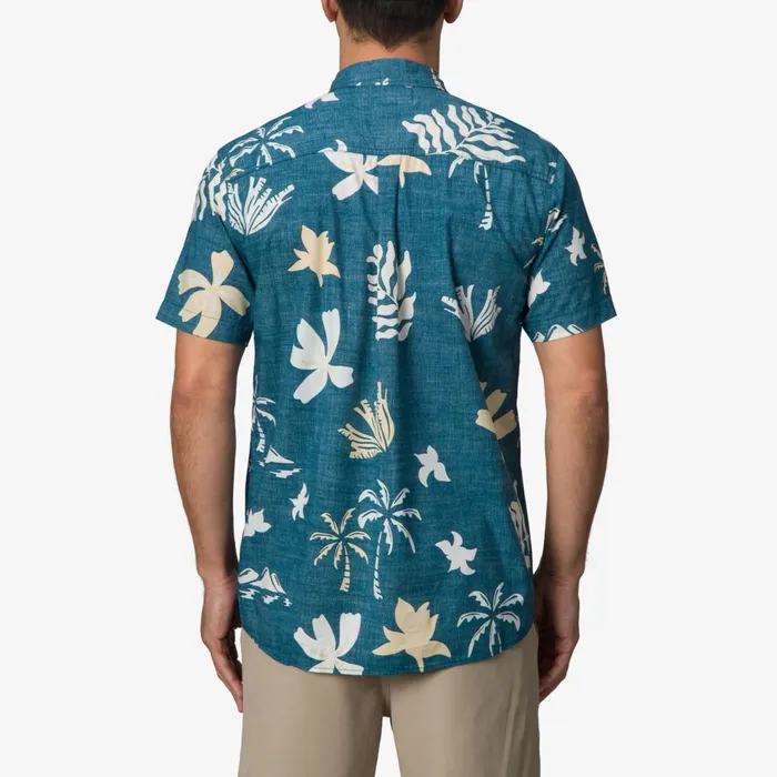 Reef TShirts and Shirts Men Watson Short Sleeve Shirt Legion Blue