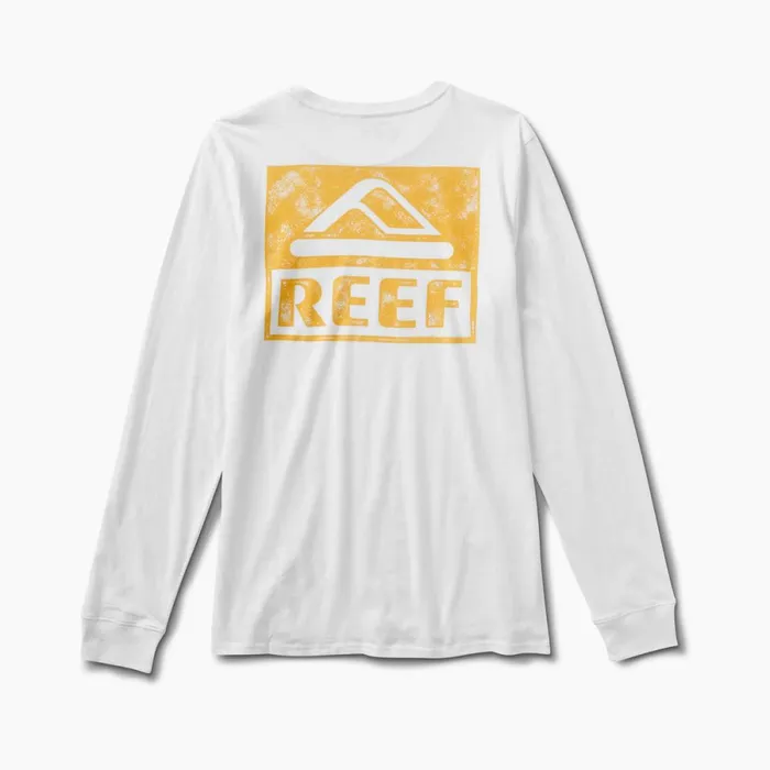 Reef TShirts and Shirts Men Wellie Graphic Long Sleeve Tee White