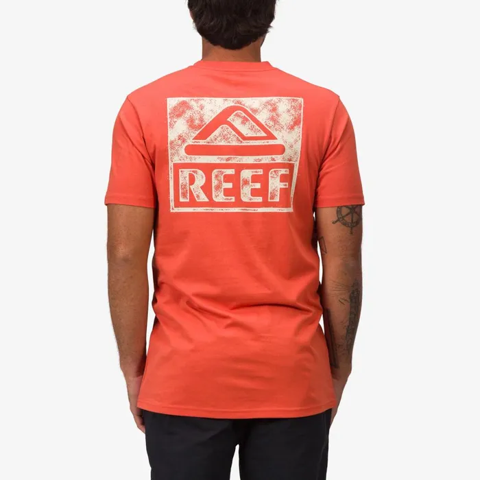 Reef TShirts and Shirts Men Wellie Short Sleeve Tee Chili