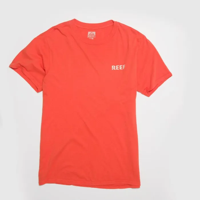 Reef TShirts and Shirts Men Wellie Short Sleeve Tee Chili