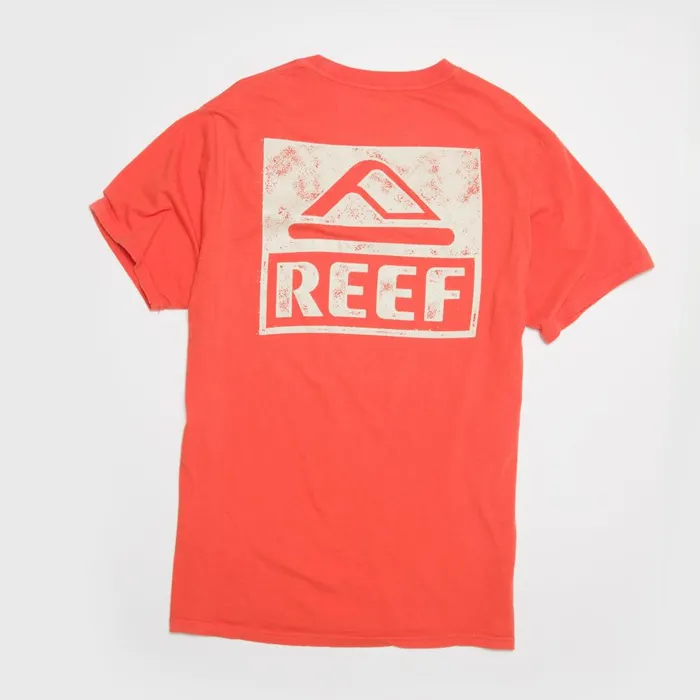 Reef TShirts and Shirts Men Wellie Short Sleeve Tee Chili
