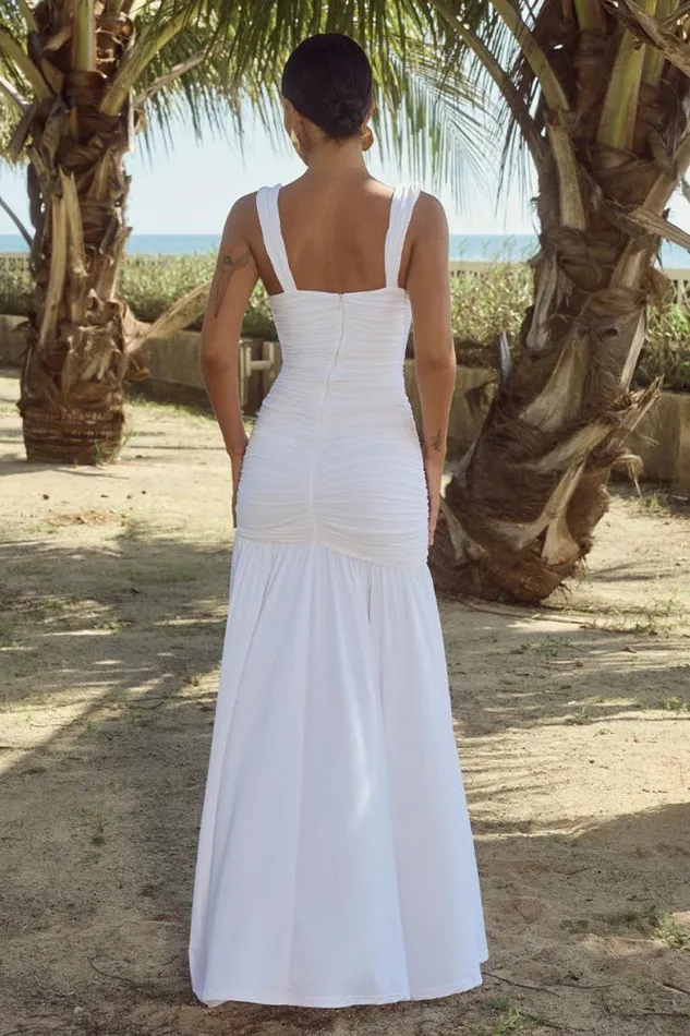 Runaway The Label Maxi Shop CARLY MAXI DRESS 8211 WHITE