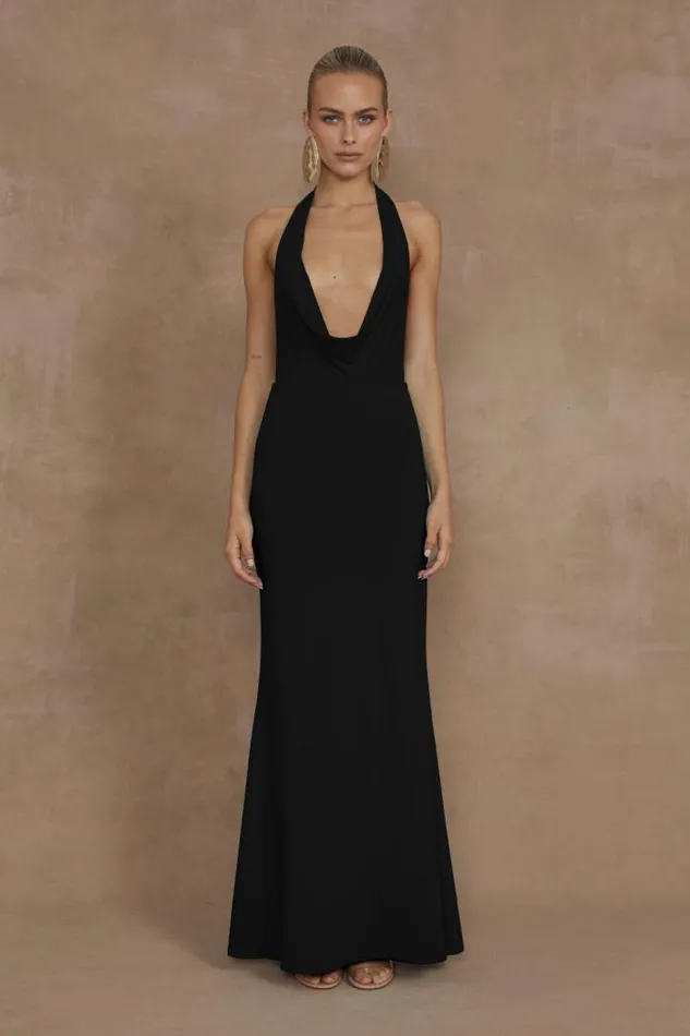 Runaway The Label Maxi Shop LORITA MAXI DRESS 8211 BLACK