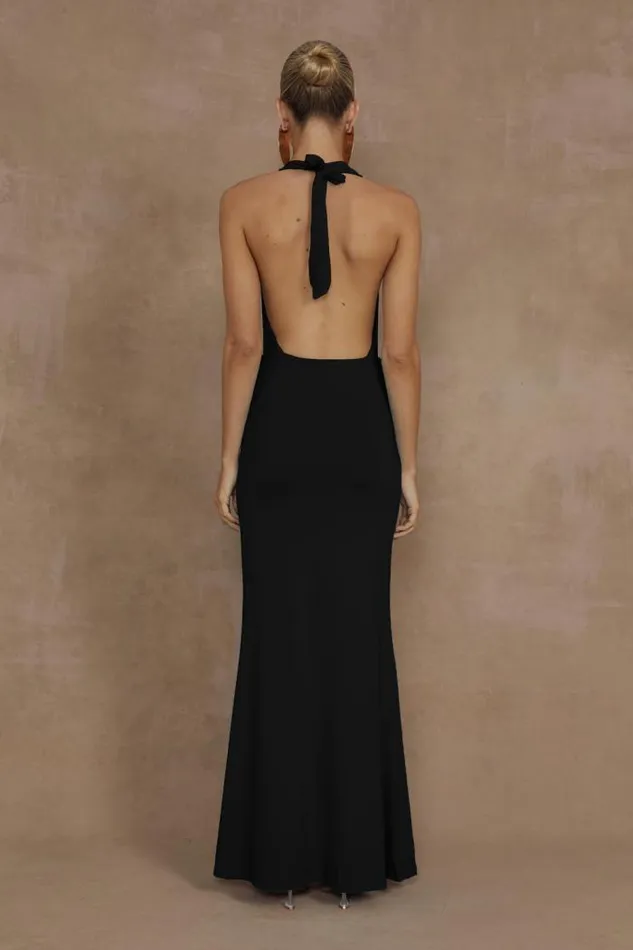 Runaway The Label Maxi Shop LORITA MAXI DRESS 8211 BLACK