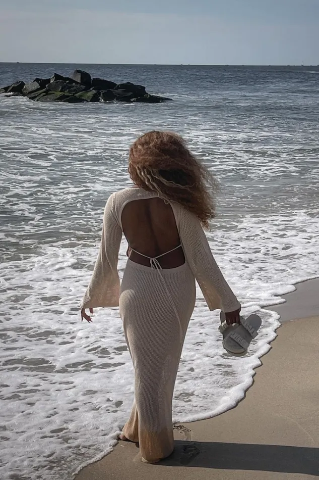 Runaway The Label Maxi Shop ROSALIE MAXI DRESS 8211 SAND