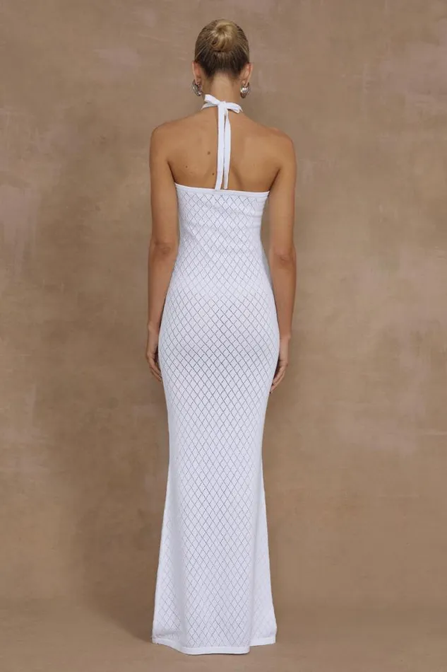 Runaway The Label Maxi Shop SIMI MAXI DRESS 8211 WHITE