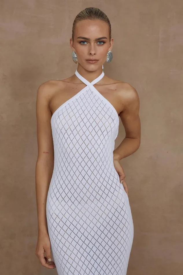 Runaway The Label Maxi Shop SIMI MAXI DRESS 8211 WHITE
