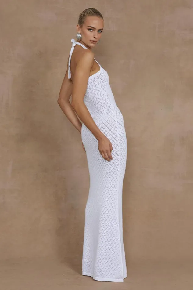 Runaway The Label Maxi Shop SIMI MAXI DRESS 8211 WHITE