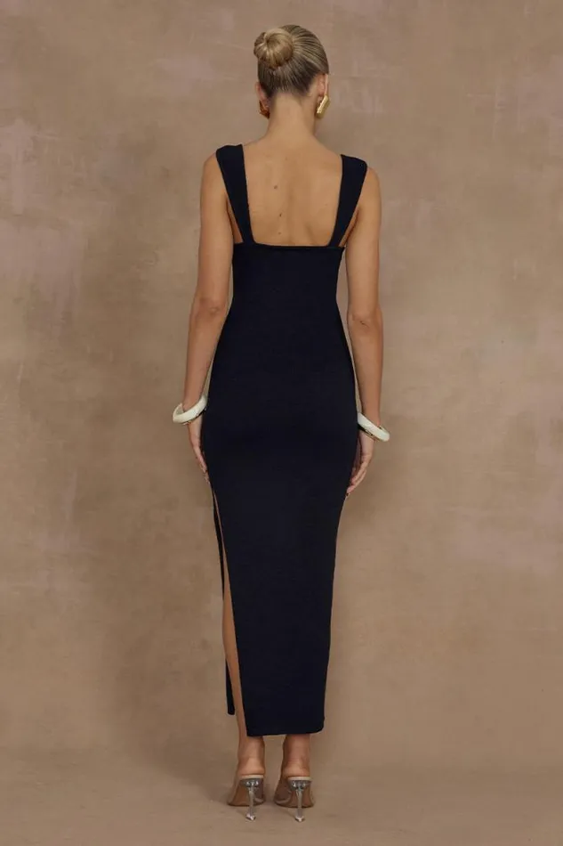 Runaway The Label Midi Shop TAKITA MIDI DRESS 8211 BLACK