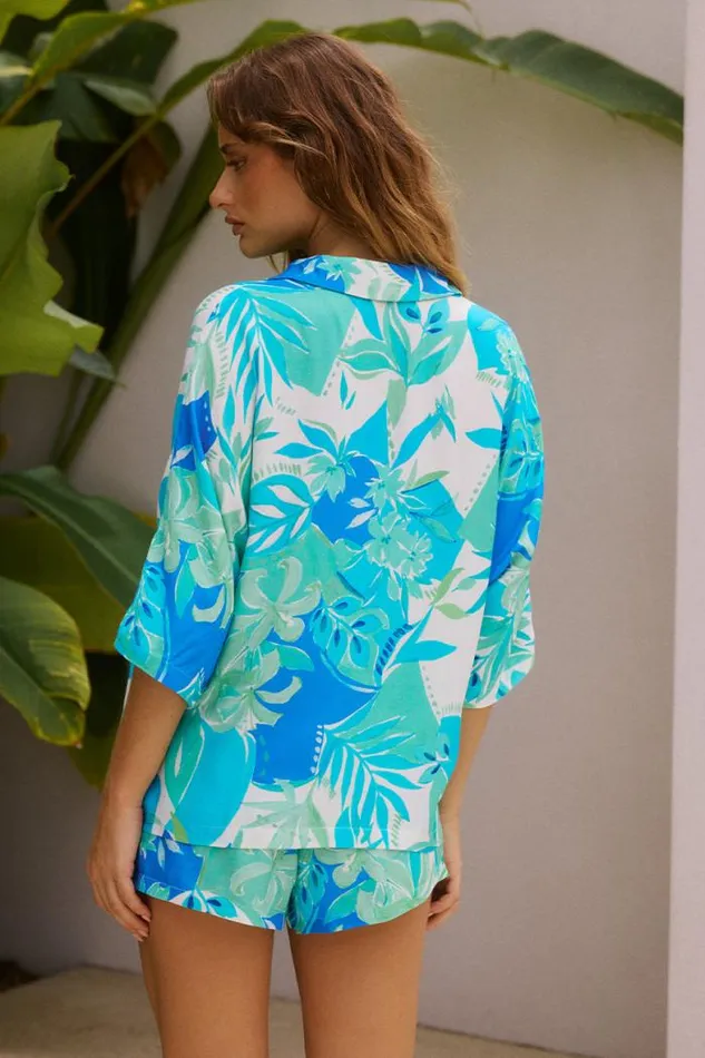 Runaway The Label Shirts and Blouses Shop VENUS SHIRT 8211 MALTA BLUE