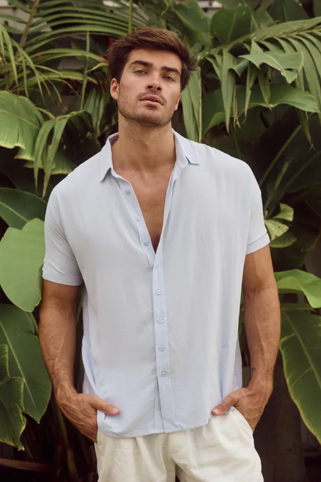 Runaway The Label Shirts Menswear PERRY SHIRT 8211 SKY