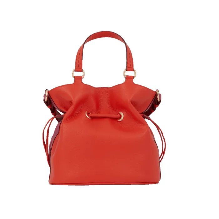 S Bucket Bag Multico Pumpkin Women Lancel Hand Bags