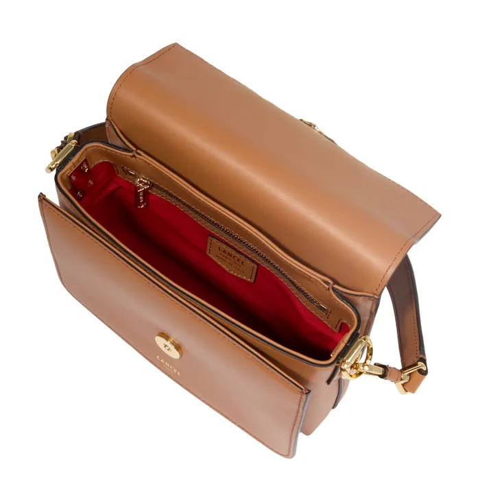 S Flap Bag Camel Women Lancel Hand Bags S Flap Bag Camel Women Lancel Hand Bags