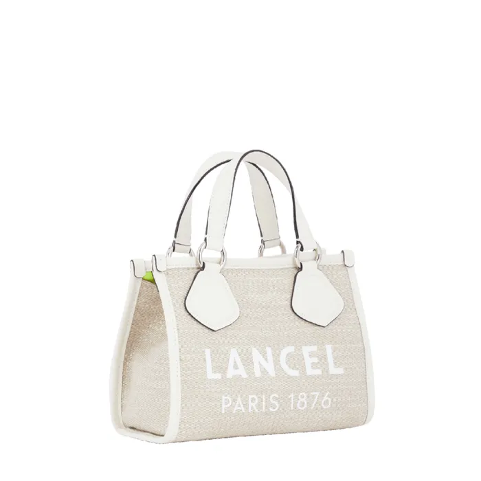 S Zip Tote Naturalwhite Women Lancel Shoulder Bags