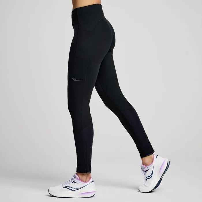 Saucony Bottoms Women Hurricane Wind Tight Black