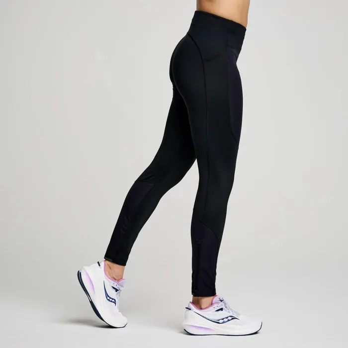 Saucony Bottoms Women Hurricane Wind Tight Black