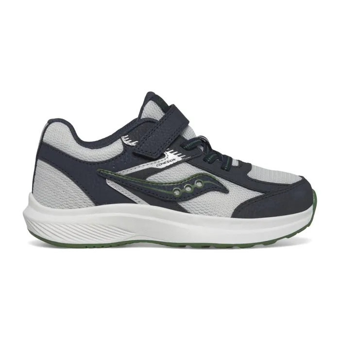 Saucony Kids Cohesion Kdz AC Sneaker Navygreygreen
