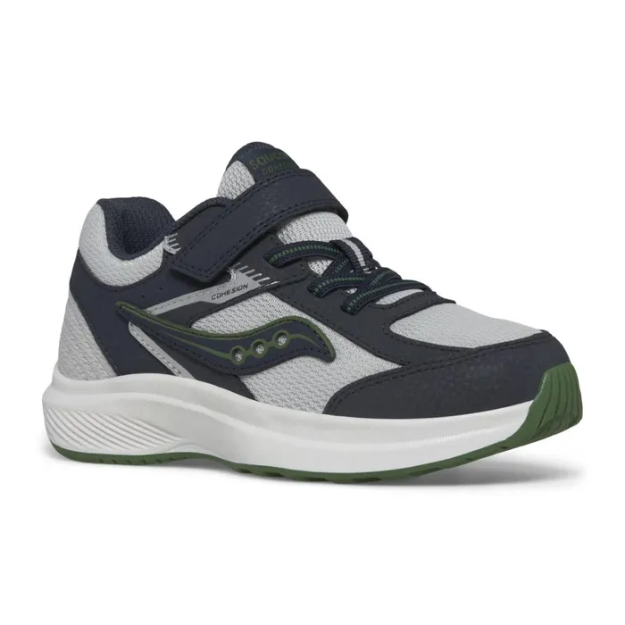 Saucony Kids Cohesion Kdz AC Sneaker Navygreygreen