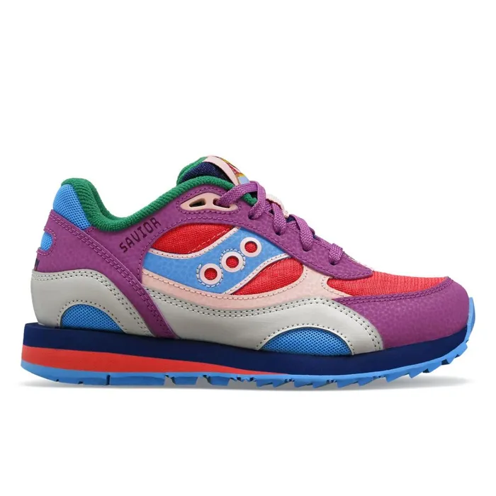 Saucony Kids Jae Tips X Shadow 6000 Sneaker Purple