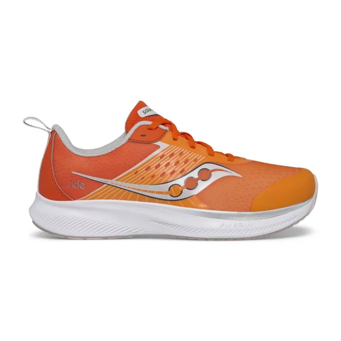 Saucony Kids Ride Kdz Sneaker Orangesunset