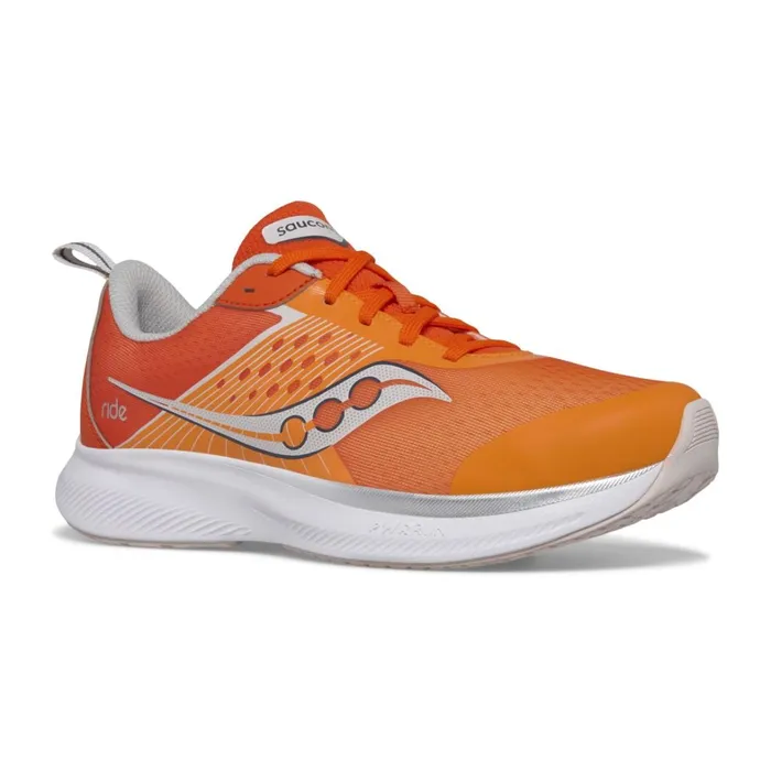 Saucony Kids Ride Kdz Sneaker Orangesunset