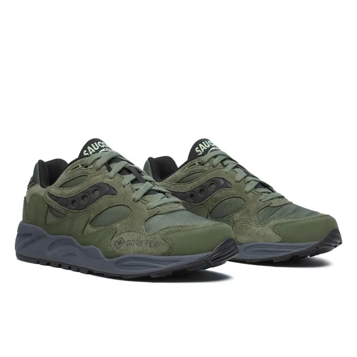 Saucony Lifestyle Women Grid Shadow 2 Gtx Forestblack