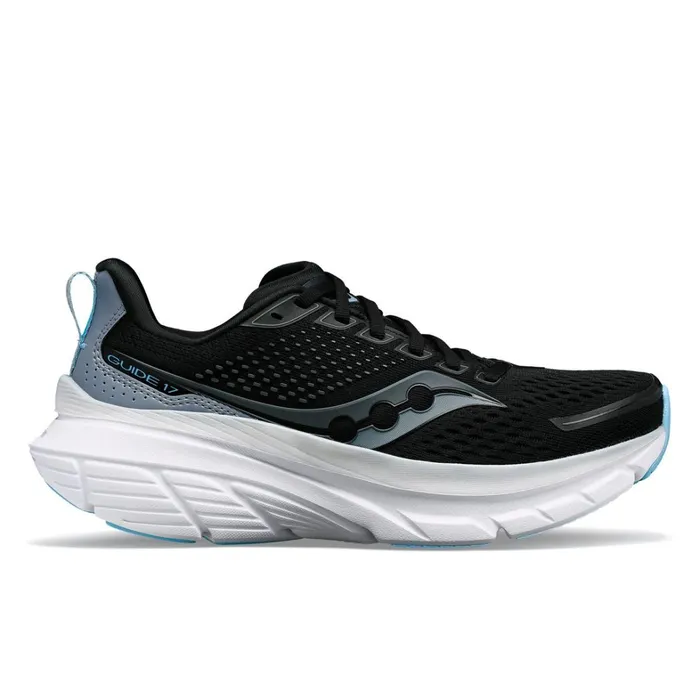 Saucony Running Women Guide 17 Wide Blackfog