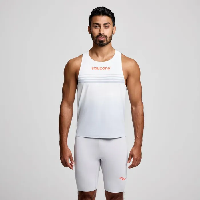 Saucony Tops Men Endorphin Singlet Cloud