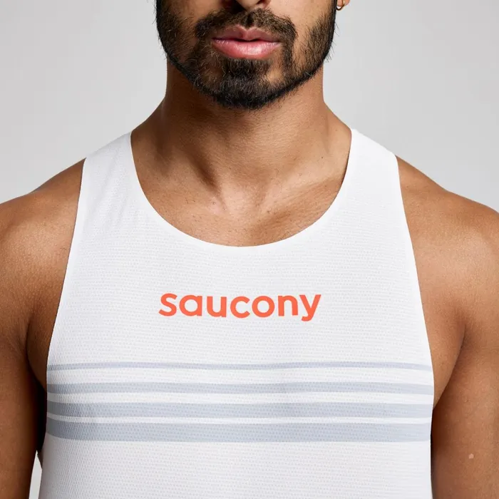 Saucony Tops Men Endorphin Singlet Cloud