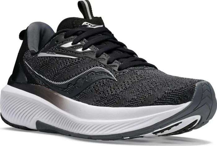 Saucony Walking Women Echelon 9 Extra Wide Blackwhite