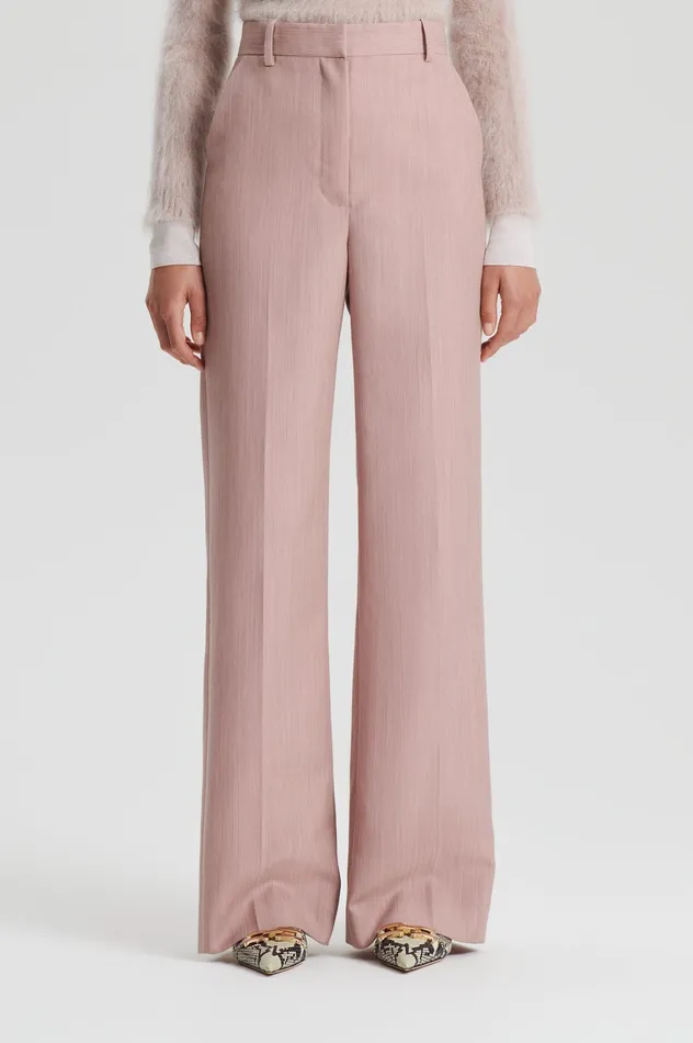 Scanlan Theodore TAILORED TROUSER PINK Women Trousers Scanlan Theodore TAILORED TROUSER PINK Women Trousers