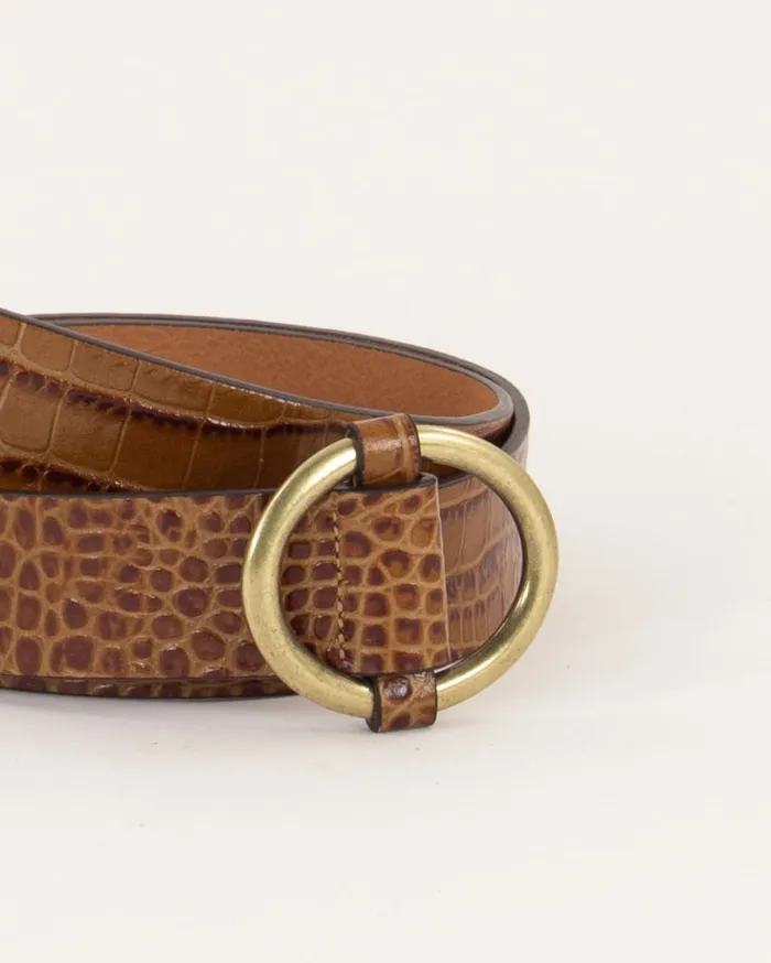 Sessn Womens Accessories Tisao croco Nut Gold On Sale